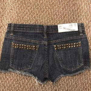 Blank Jean Shorts with Great Pockets!
